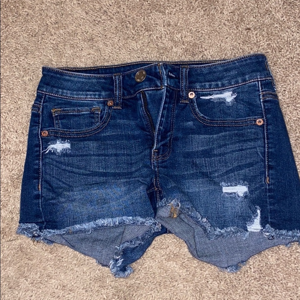 American Eagle Distressed Jean shorts